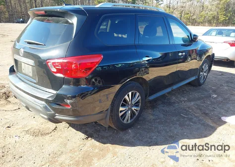 2017 Nissan Pathfinder S из США, поврежденный, VIN 5N1DR2MN6HC609365